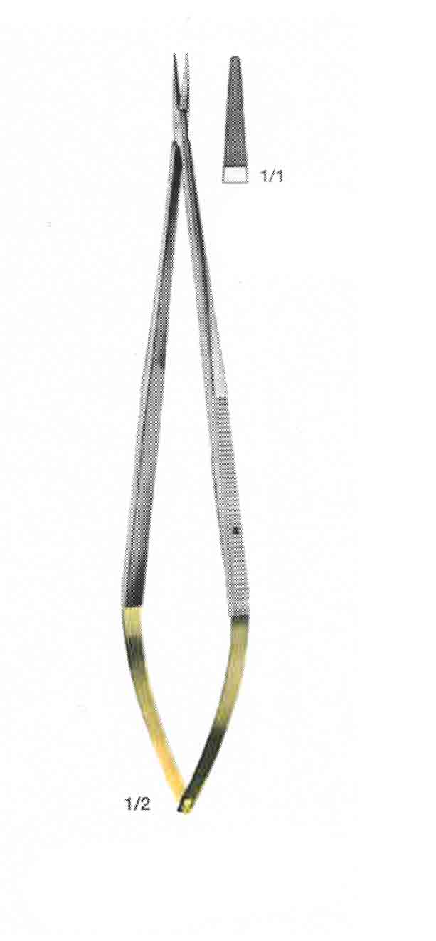 CASTROVIEJO MİKRO ALTIN SAPLI PORTEKÜ 21,5 CM